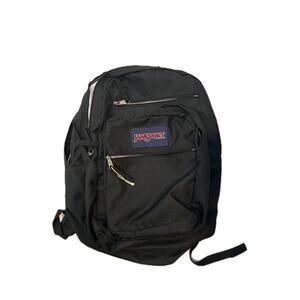 JanSport Big Student 3 Section Black Backpack